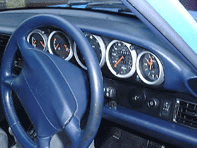 Gauge Bezels Alloy Porsche 911 / 964 / 993